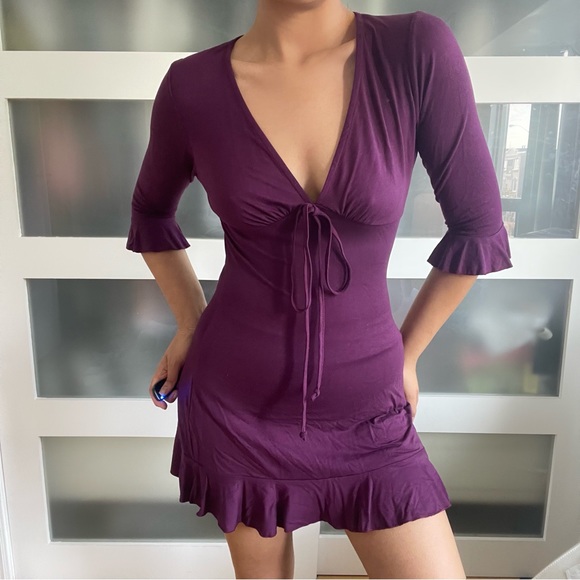 Beautiful purple dress - Picture 1 of 4